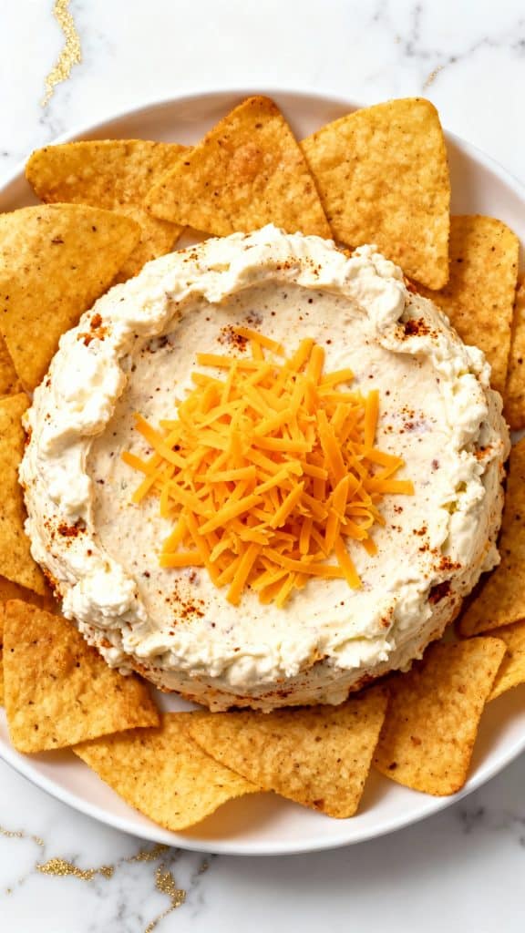 3-Ingredient Cottage Cheese Taco Dip
