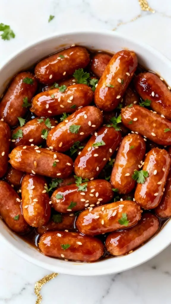Hot Honey Garlic Lil Smokies