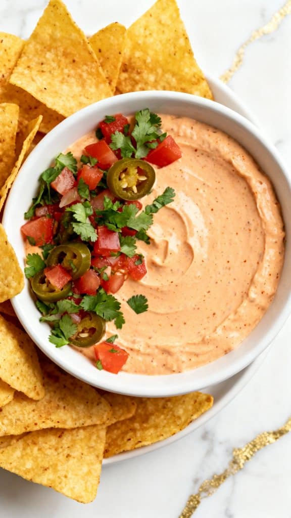 3-Ingredient Cottage Cheese Taco Dip