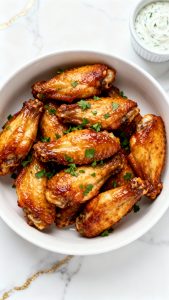 Crispy Baked Game Day Chicken Wings