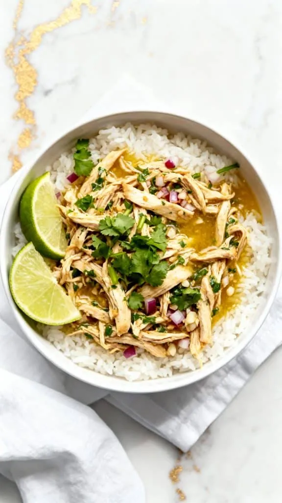 Crock Pot Cilantro Lime Chicken