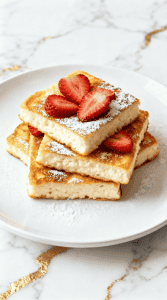 High Protein Cottage Cheese Oven Pancakes