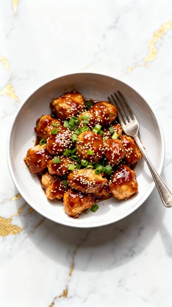 Honey Garlic Chicken Bites