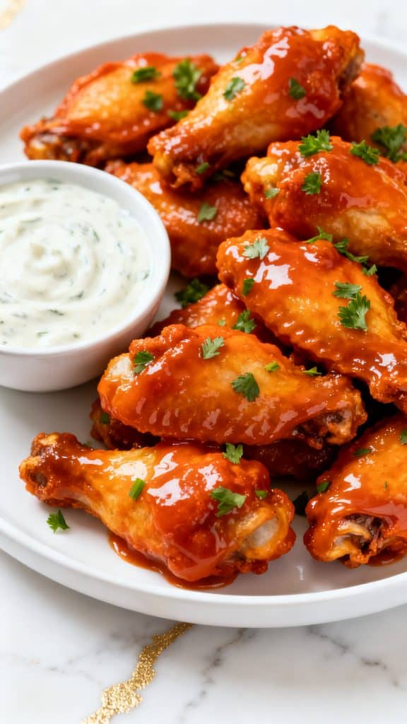 Air-Fry Buffalo Wings