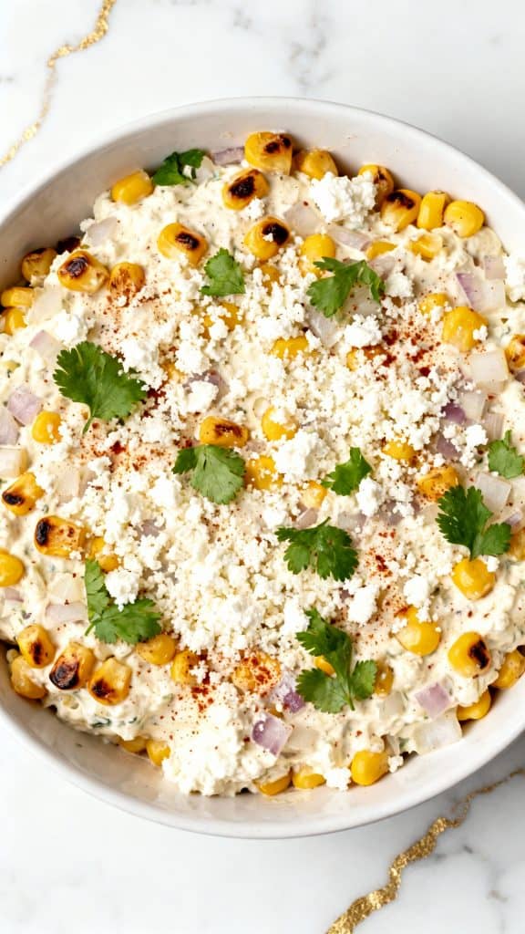 Mexican Street Corn Cottage Cheese Salad