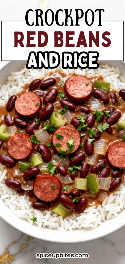Slow Cooker Red Beans and Rice 2