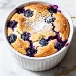 Baked Blueberry Cottage Cheese Bowls