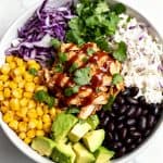 BBQ Chicken Cottage Cheese Bowl