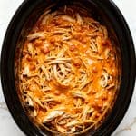 Crockpot Shredded Buffalo Chicken