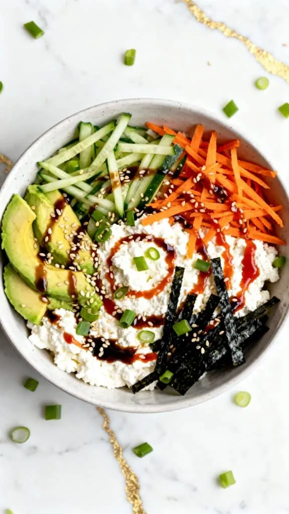 Sushi Cottage Cheese Bowl