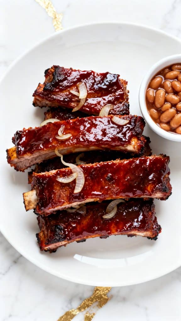 Crockpot BBQ Baby Back Ribs