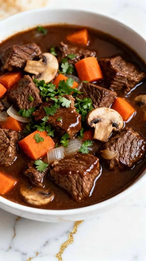 Slow Cooker Guinness Beef Stew