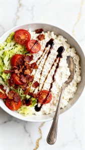 BLT Cottage Cheese Bowl
