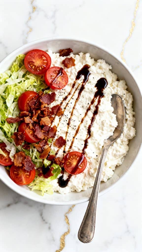 BLT Cottage Cheese Bowl