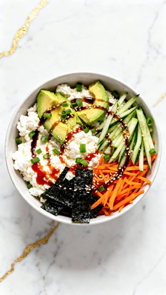 Sushi Cottage Cheese Bowl