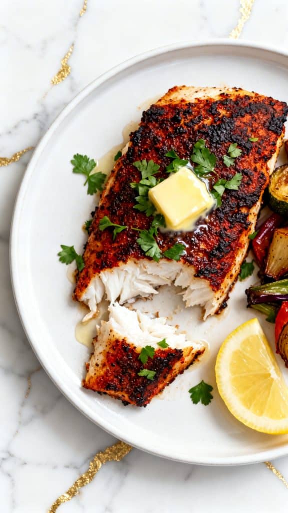 Air Fryer Blackened Cod