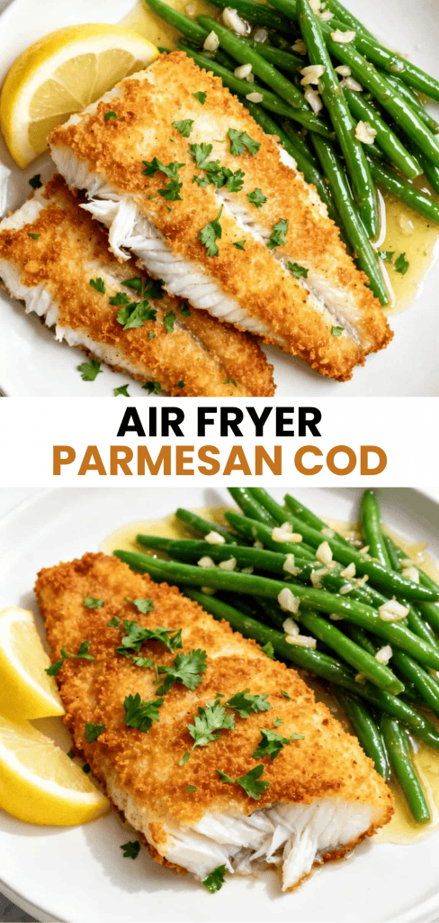 Air Fryer Parmesan Cod 6