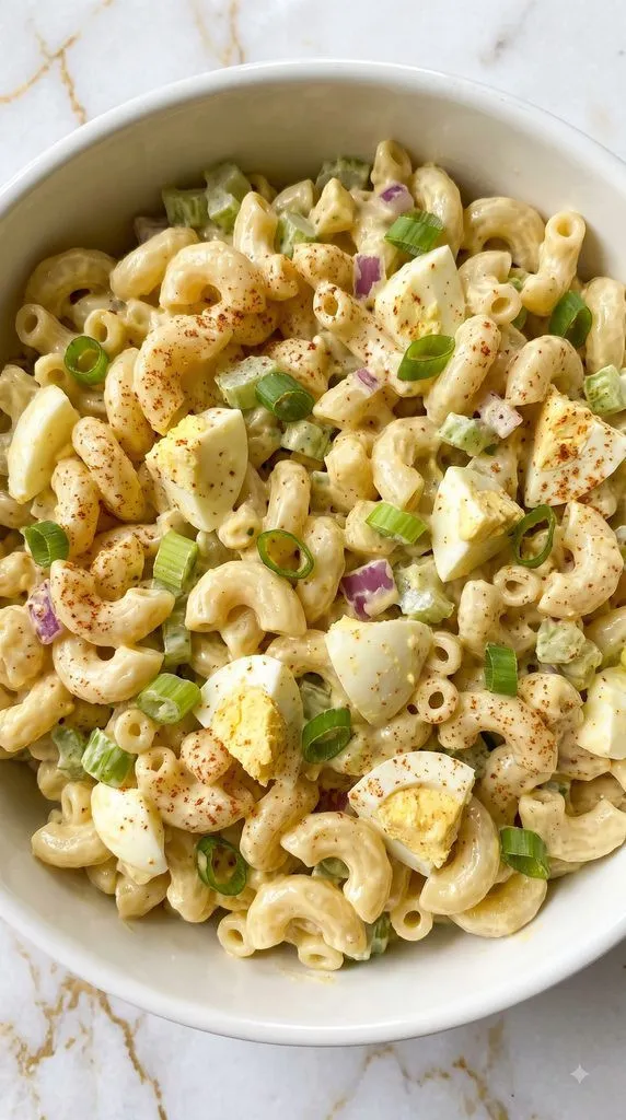 Deviled Egg Pasta Salad
