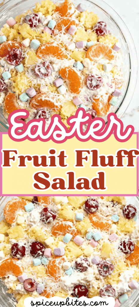 Easter Fruit Fluff Salad 5