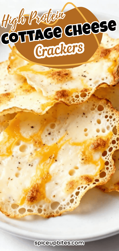 High Protein Cottage Cheese Crackers