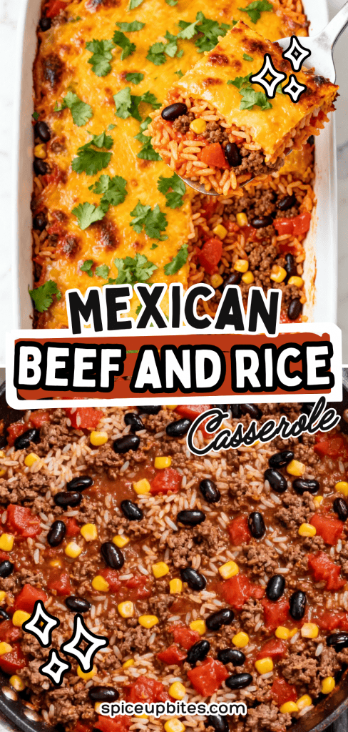 Mexican Beef and Rice Casserole 5