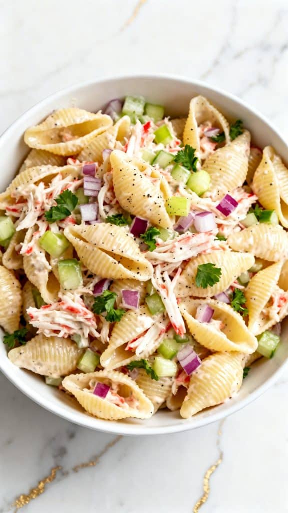 Crab Pasta Salad