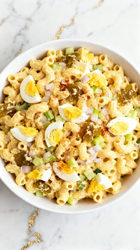 Deviled Egg Pasta Salad