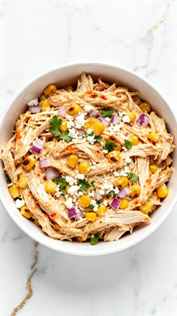Street Corn Chicken Salad