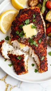 Air Fryer Blackened Cod