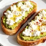 Creamy Cottage Cheese Avocado Toast