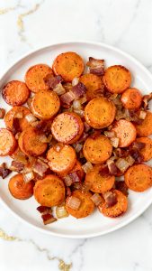 Maple Bacon Carrots