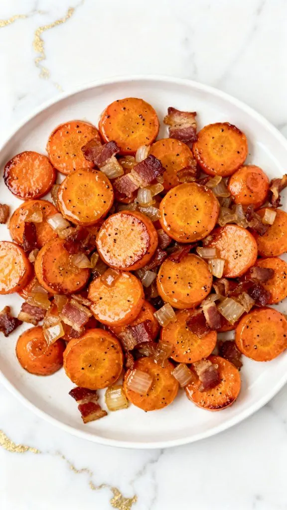 Maple Bacon Carrots