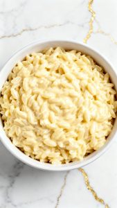 Creamy Cottage Cheese Orzo