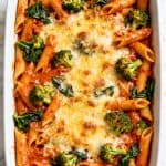 Healthy Cottage Cheese Pasta Bake