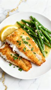 Air Fryer Parmesan Cod