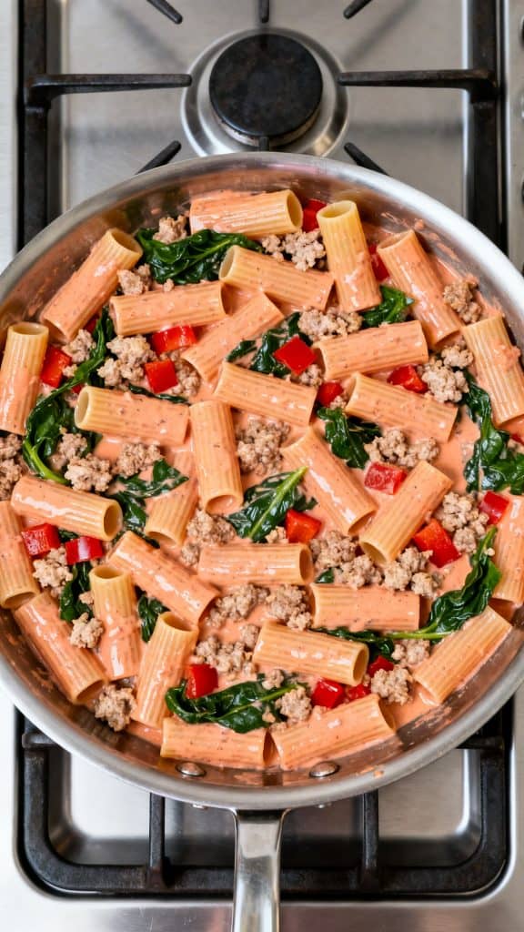 Healthy Cottage Cheese Rigatoni
