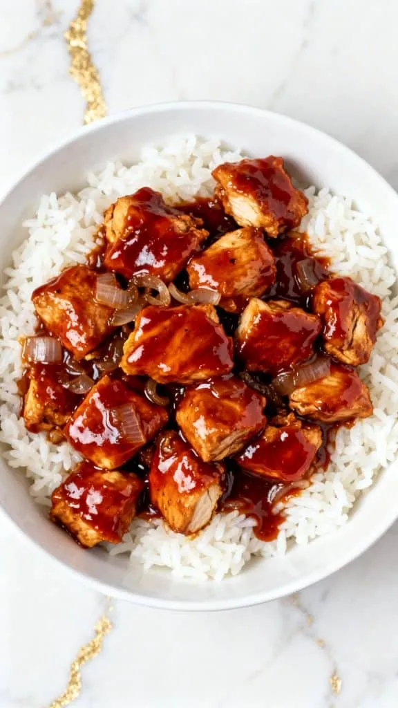 Crockpot Sweet Baby Ray&rsquo;s Chicken