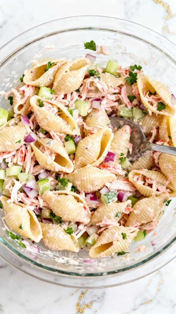 Crab Pasta Salad
