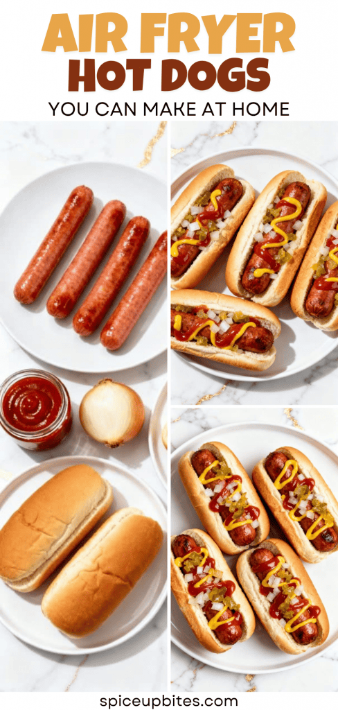 Air Fryer Hot Dogs