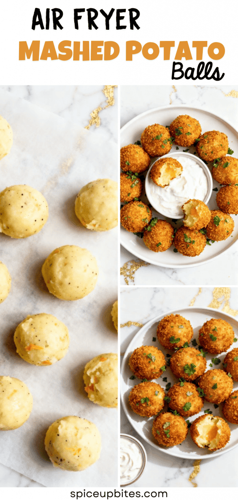 Air Fryer Mashed Potato Balls