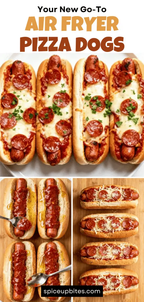 Air Fryer Pizza Dogs