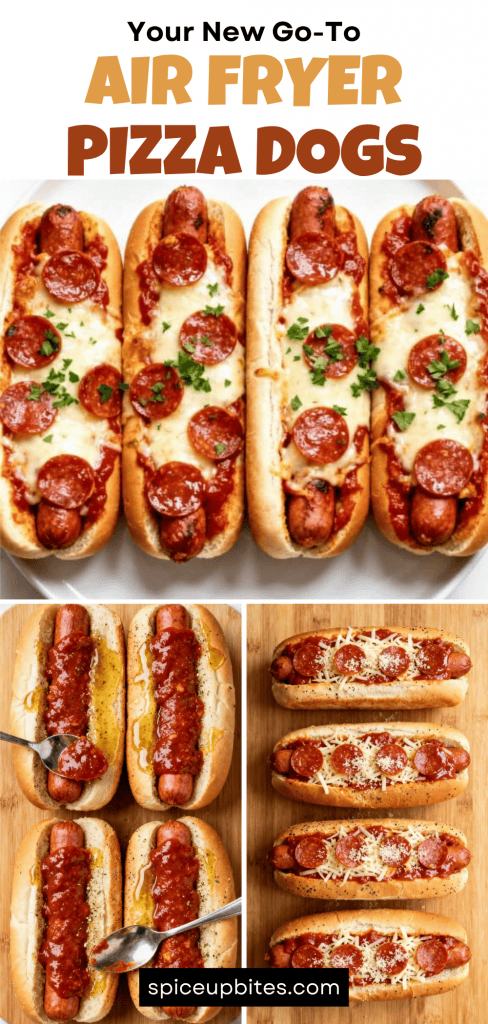 Air Fryer Pizza Dogs