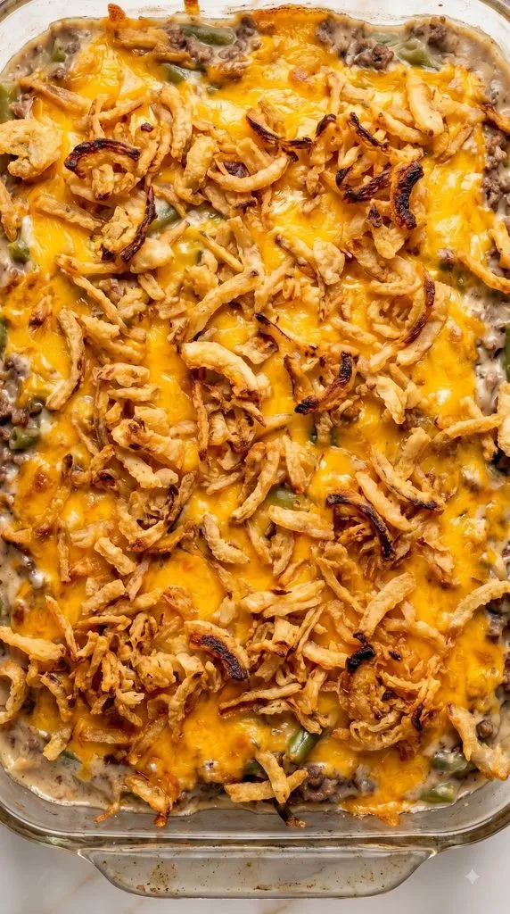 Hamburger Green Bean Casserole
