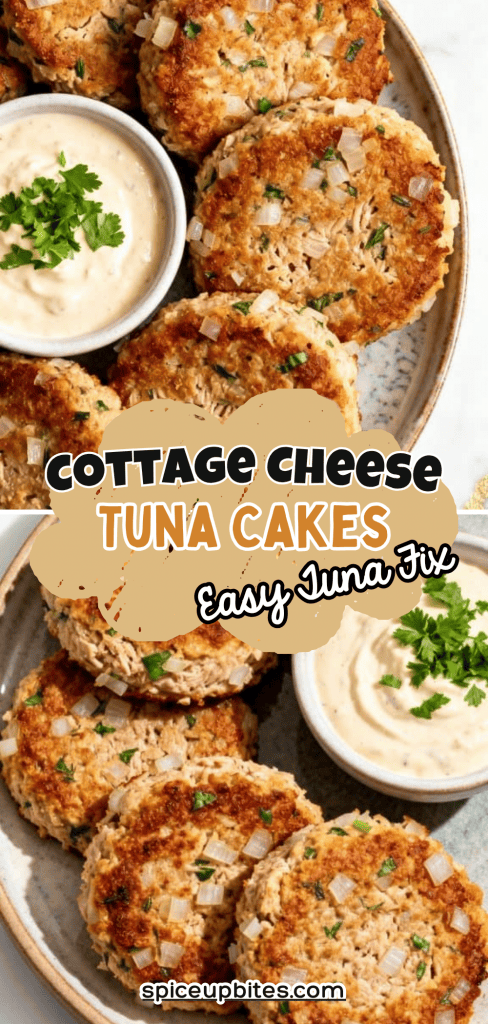 Cottage Cheese Tuna Cakes