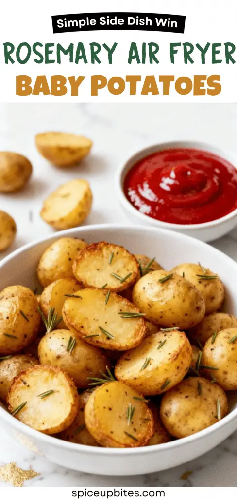 Rosemary Air Fryer Baby Potatoes