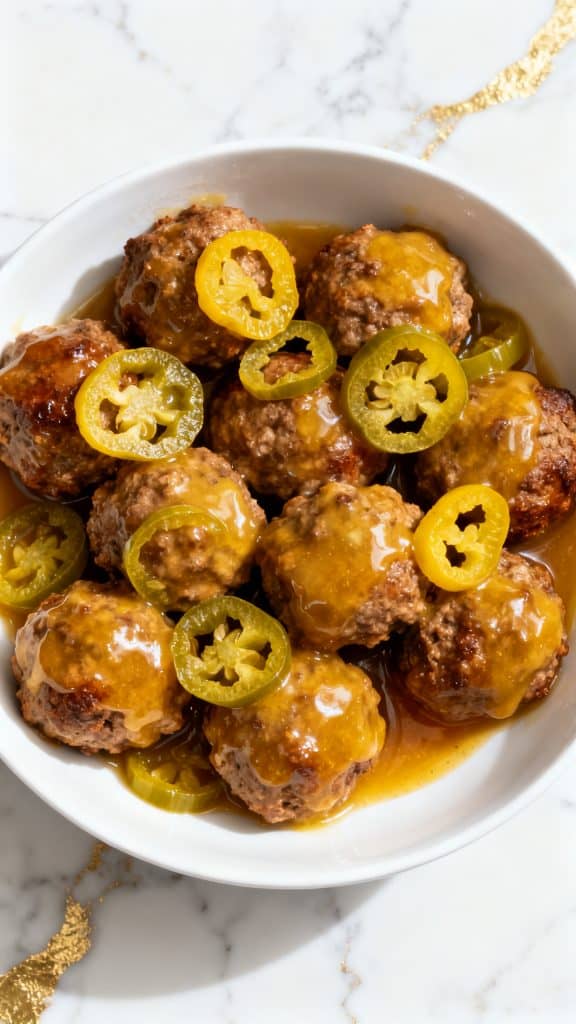 Crockpot Mississippi Meatballs