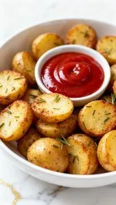 Rosemary Air Fryer Baby Potatoes