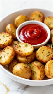 Rosemary Air Fryer Baby Potatoes