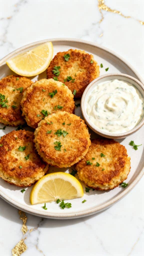Air Fryer Fish Cakes