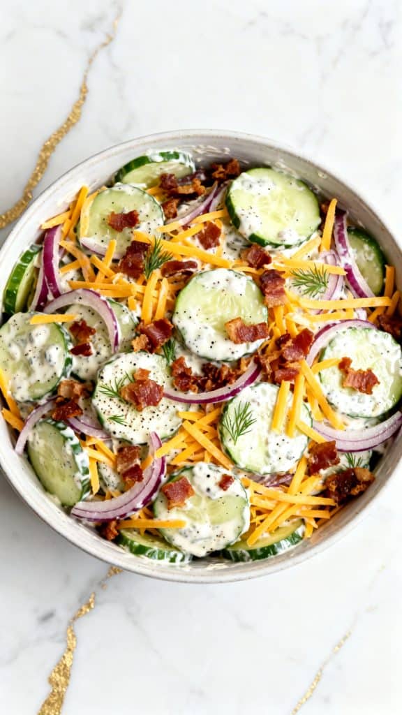 Cucumber Ranch Crack Salad